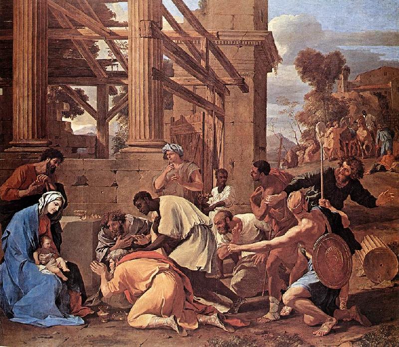 Nicolas Poussin Adoration of the Magi China oil painting art
